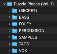 PUZZLE PIECES (VOL. 1) - nikø. Sample Pack